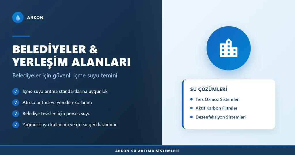 Belediyeler ve yerleşim alanları