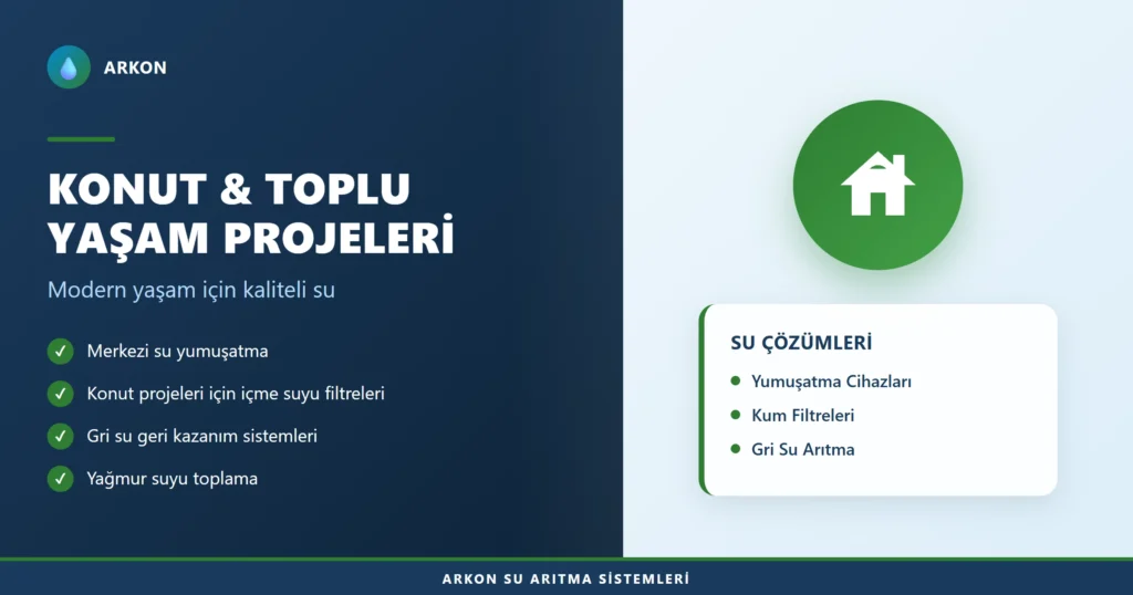 Konut ve toplu yaşam projeleri